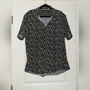 Cactus Man | Floral Mens button down T-Shirt
